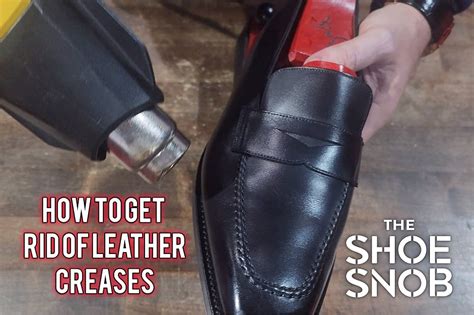 cheap leather shoes crease